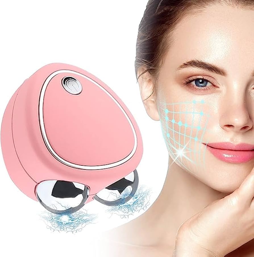 masajeador facial de microcorriente importado