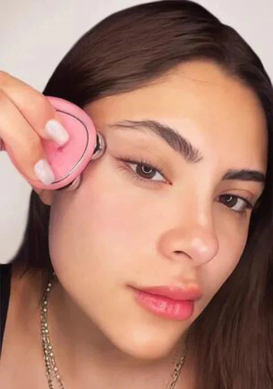 masajeador facial de microcorriente importado